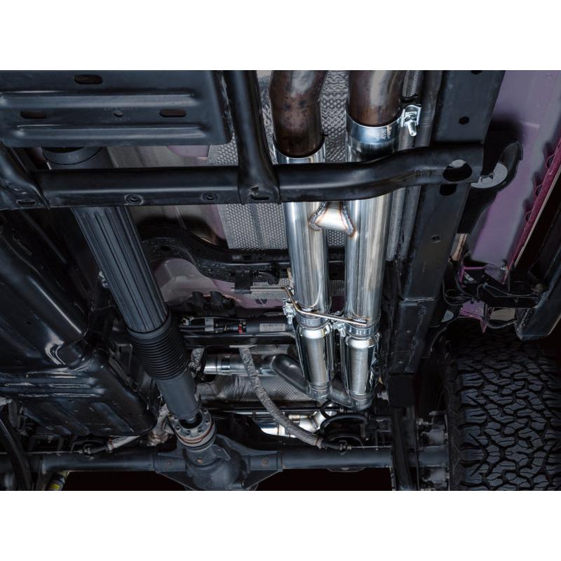 AWE 21+ Wrangler 392 Switchpath Cat-Back Exhaust- Quad BashGuards-SR1 Performance
