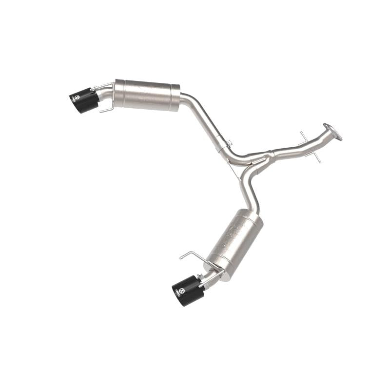 aFe POWER Takeda 06-13 Lexus IS250/IS350 SS Axle-Back Exhaust w/ Black Tips-SR1 Performance
