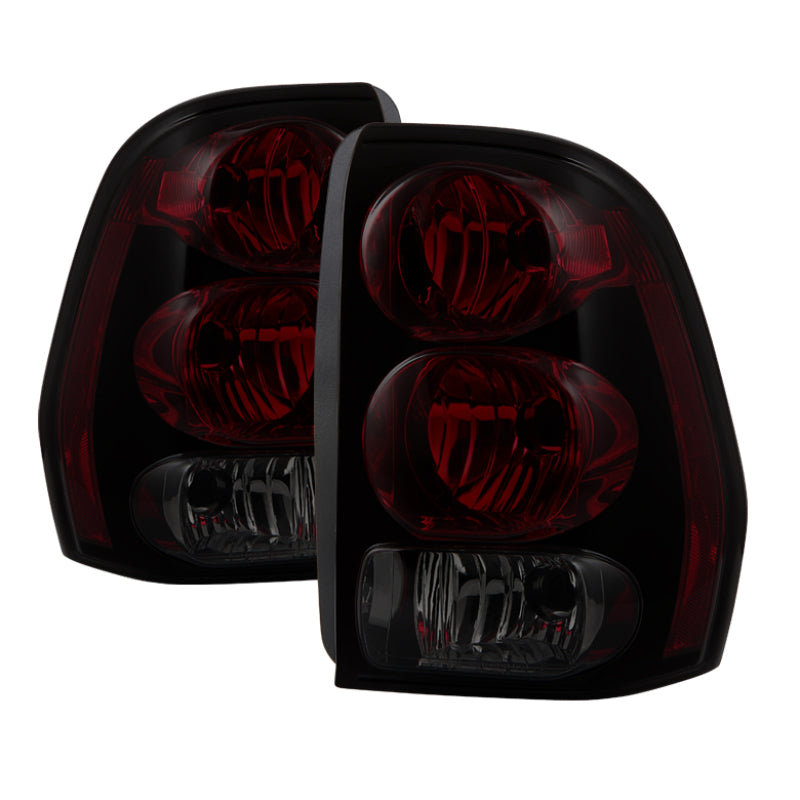 Xtune Chevy Trailblazer 02-09 w/ Circuit Board Model Tail Lights Red Smoked ALT-JH-CTB02-OE-RSM-SR1 Performance