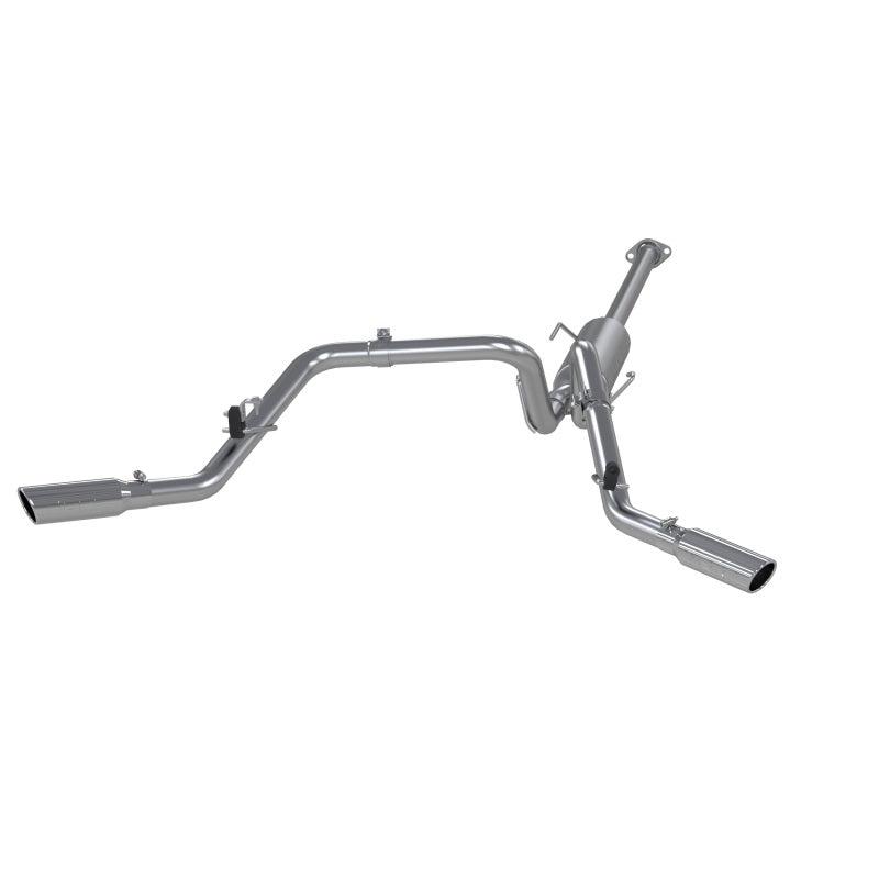 MBRP 05-13 Toyota Tacoma 4.0L EC/CC Dual Split Side T409 Cat Back Exhaust-SR1 Performance