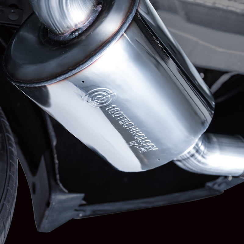 AWE Tuning 22+ Honda Civic Si/Acura Integra Touring Edition Catback Exhaust - Dual Chrome Silver Tip-SR1 Performance
