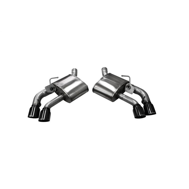Corsa 2016-24 Chevrolet Camaro SS/ZL1 6.2L V8 Black Xtreme Axle-Back Exhaust (w/ Factory NPP Valve)-SR1 Performance