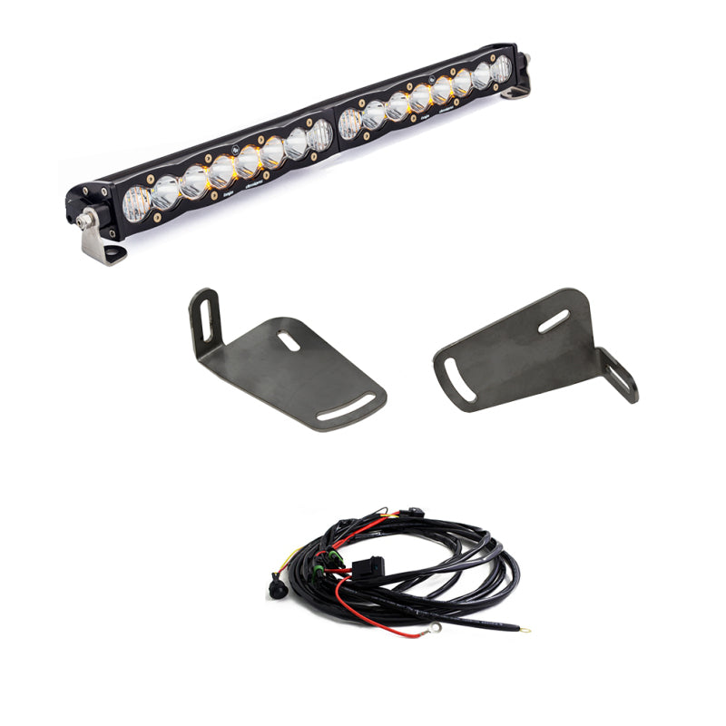 Baja Designs 2019+ Ram Rebel 1500 S8 20in Bumper Kit - Clear-SR1 Performance