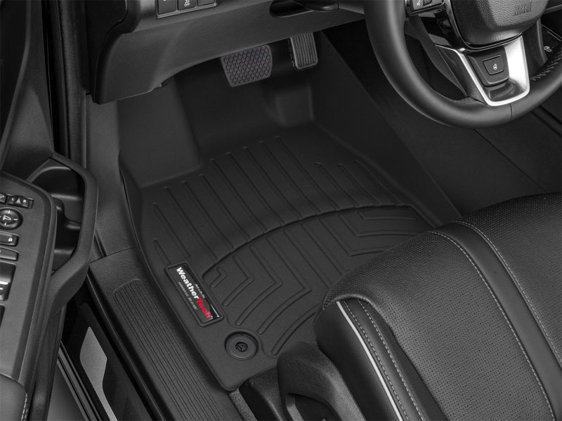 WeatherTech DigitalFit Front FloorLiner for 2023-2024 Honda Pilot in Black – Complete Interior Protection with Laser-Measured Precision