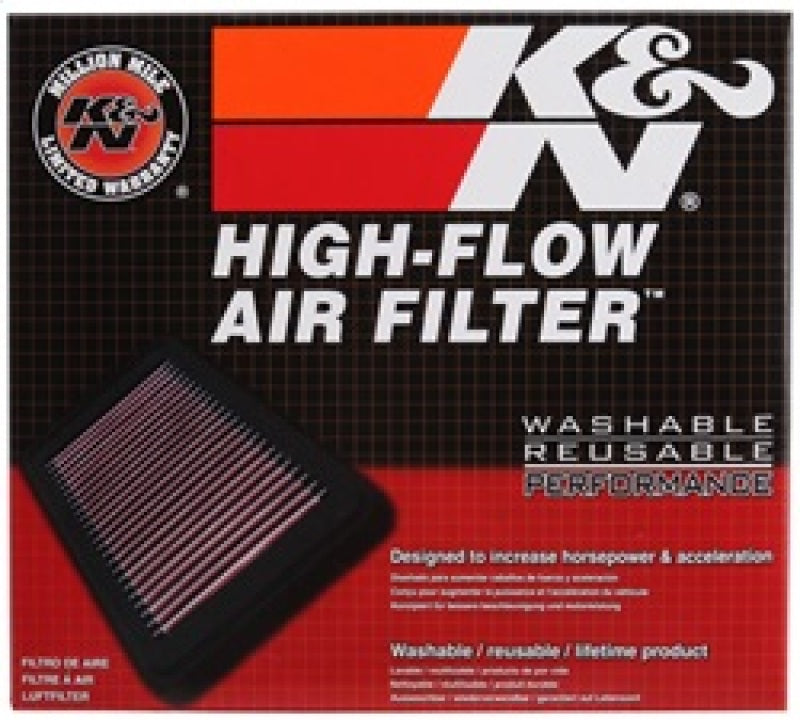 K&N 08 Mitsubishi Triton 2.5L-L4 DSL Drop In Air Filter-SR1 Performance