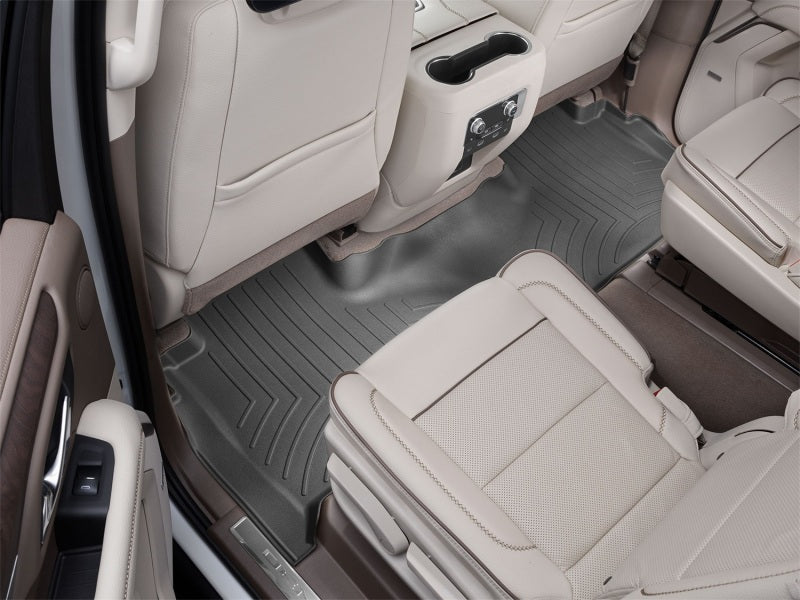 WeatherTech DigitalFit Rear FloorLiner for 2021 Chevrolet Suburban and Tahoe - Black