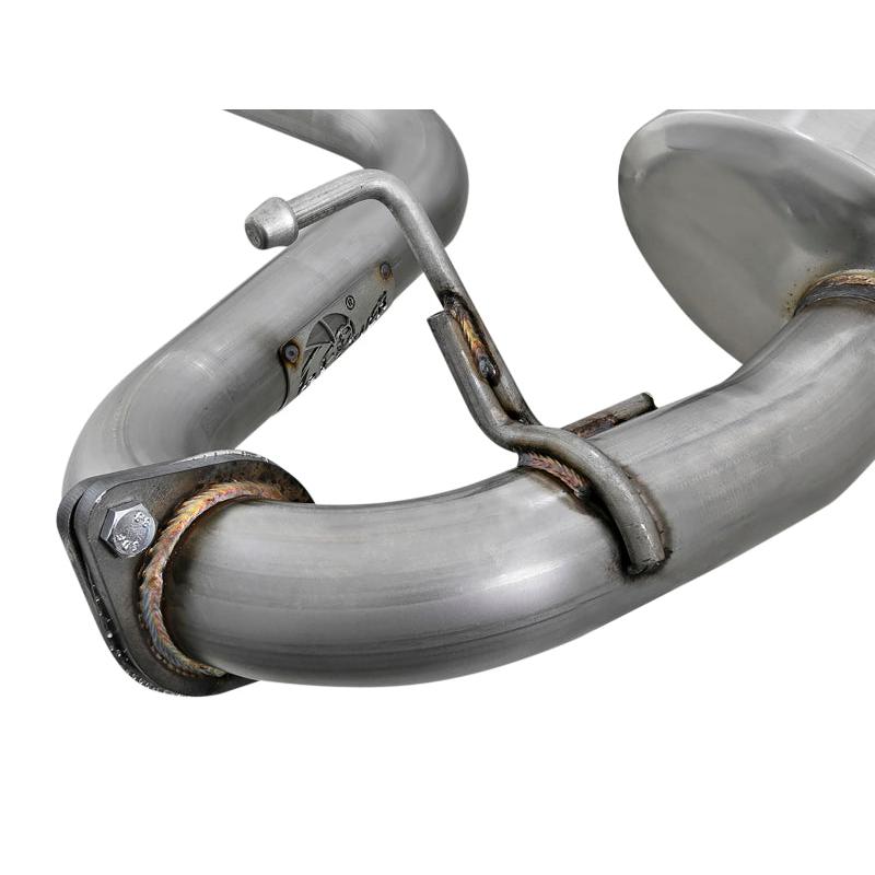 aFe POWER Takeda 2.5in 304 SS Cat-Back Exhaust System Subaru Crosstrek 18-19 H4-2.0L-SR1 Performance