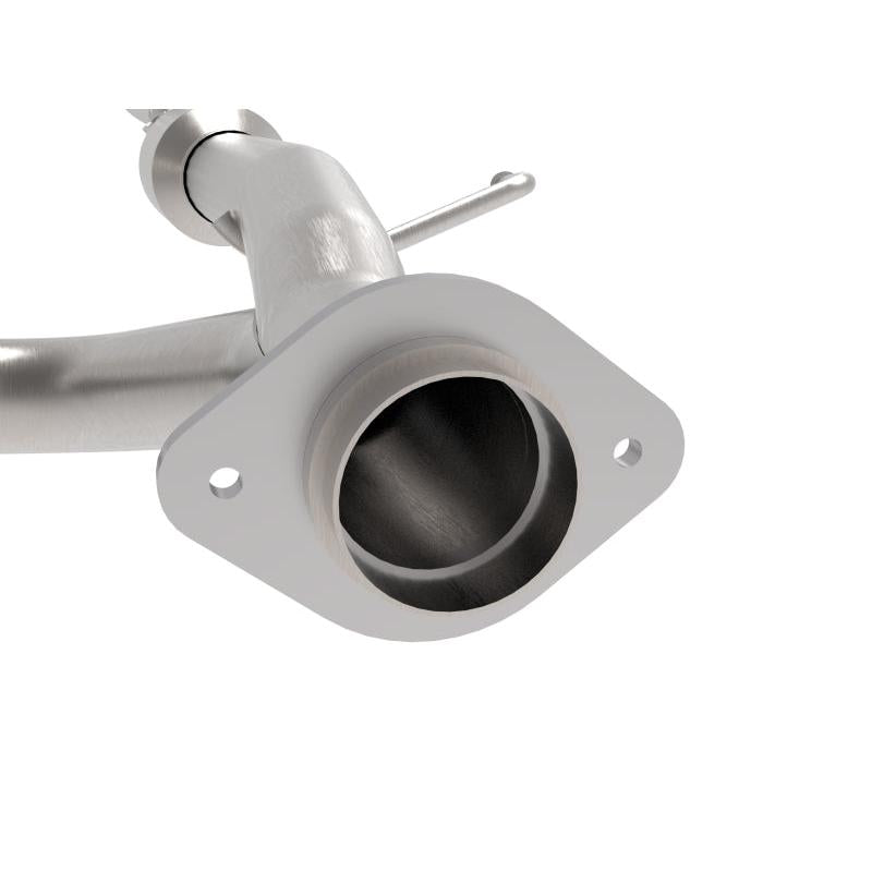 aFe Toyota Tacoma 05-15 V6-4.0L Twisted Steel Y-Pipe w/ Cat-SR1 Performance