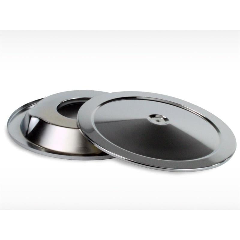 aFe MagnumFLOW Air Filters Round Racing A/F Chrome Top & Base 14 w/7/8 Drop-SR1 Performance