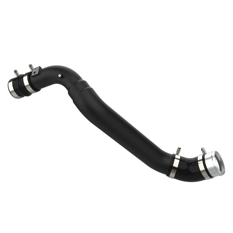 aFe Bladerunner Intercooler Cold Charge Pipe Black 3.5-2.75in 2021+ Ford F-150 V6-2.7L (tt)-SR1 Performance