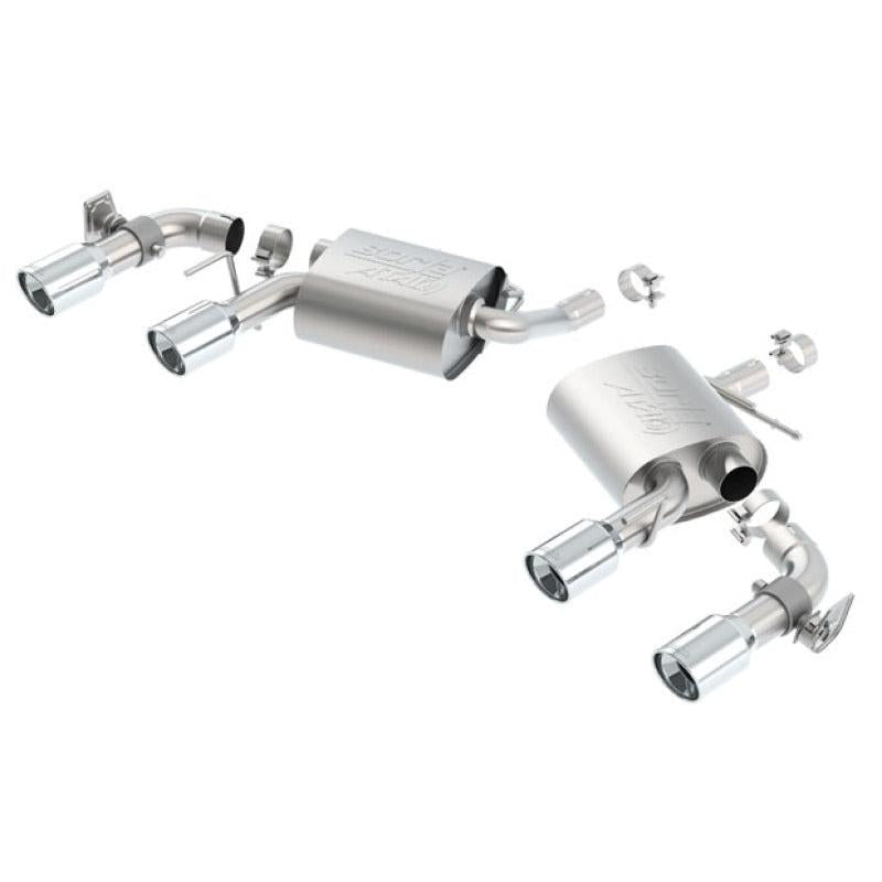 Borla 2016 Chevy Camaro V6 AT/MT ATAK Rear Section Exhaust w/ Dual Mode Valves-SR1 Performance