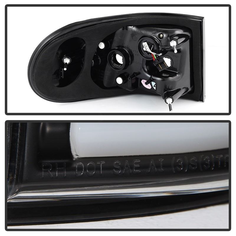 Spyder Toyota FJ Cruiser 07-13 Light Bar LED Tail Lights Black ALT-YD-TFJ07-LBLED-BK-SR1 Performance