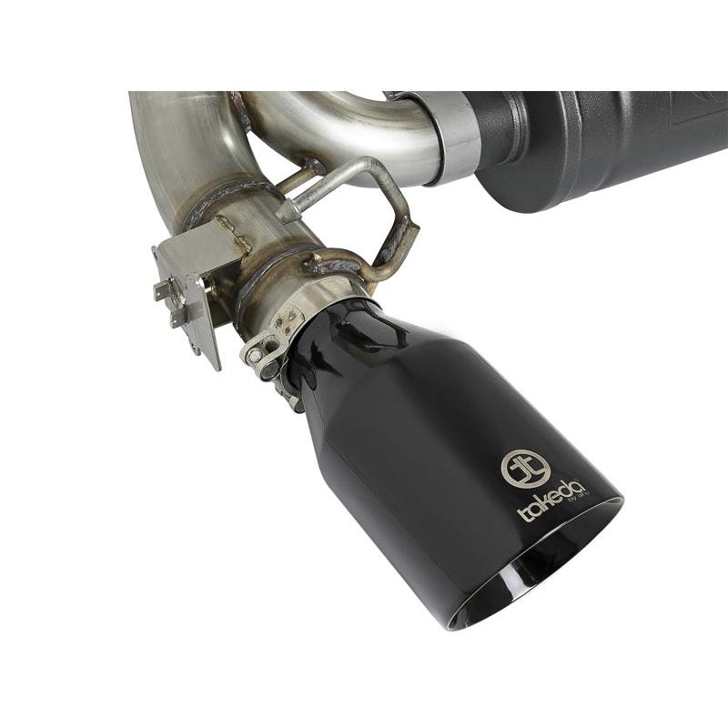 aFe Takeda 3in 304 SS Cat-Back Exhaust System w/ Black Tips 16-18 Ford Focus RS I4-2.3L (t)-SR1 Performance