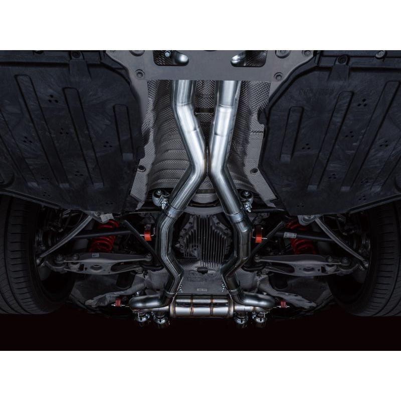 AWE SwitchPath Catback Exhaust for BMW G8X M3/M4 - Chrome Silver Tips-SR1 Performance