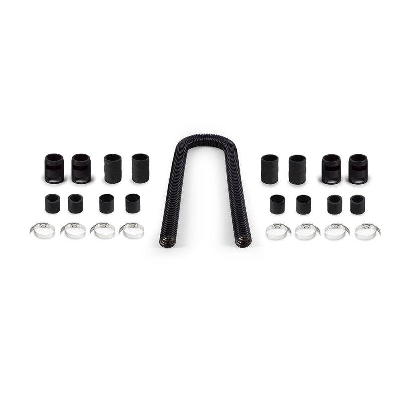 Mishimoto Universal Flexible Radiator 48in Hose Kit - Black-SR1 Performance