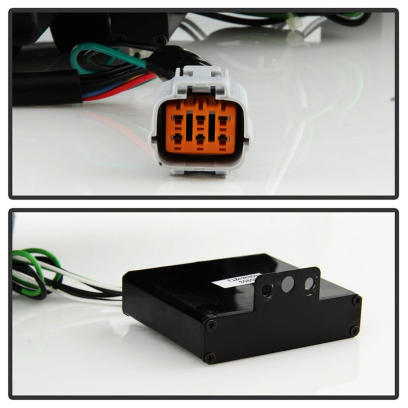 Spyder Mazda CX-5 13-15 Projector Headlights - DRL LED - Black PRO-YD-MCX513-DRL-BK-SR1 Performance