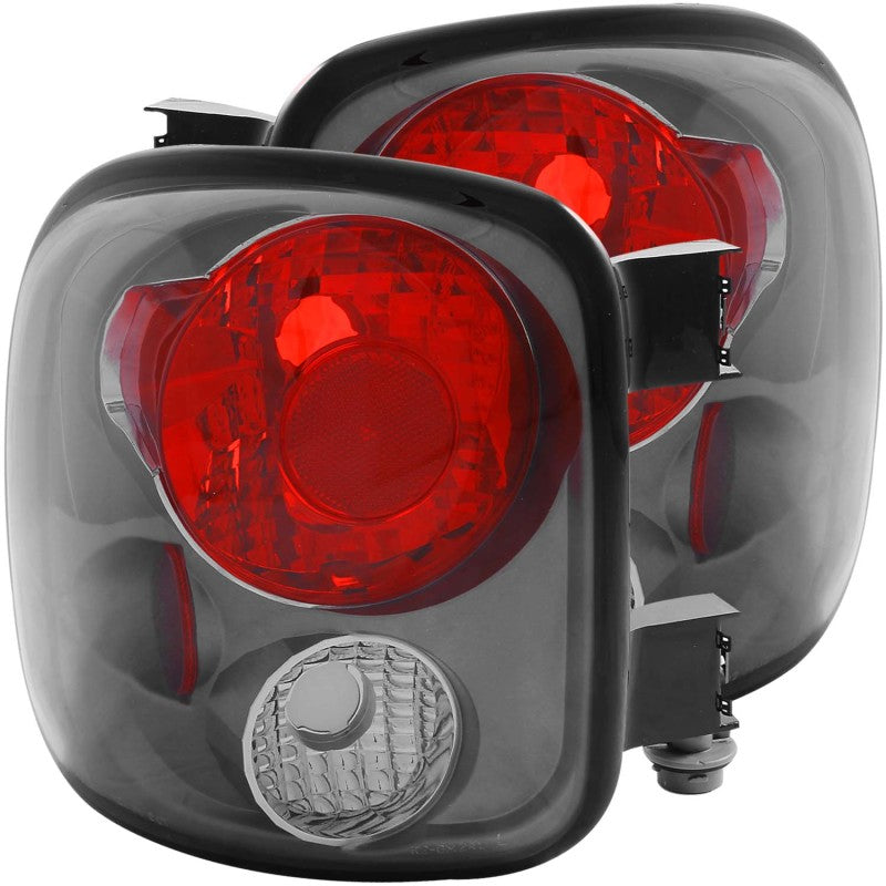ANZO 1999-2004 Chevrolet Silverado Taillights Smoke-SR1 Performance