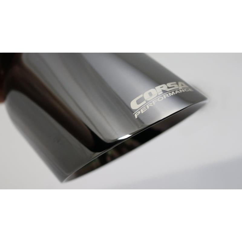 Corsa Single Universal 2.75in Inlet / 4.5in Outlet Black PVD Pro-Series Tip Kit-SR1 Performance
