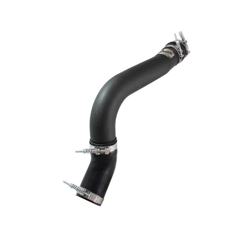 aFe BladeRunner 3in Black Intercooler Tube Hot Side w/ Couplings & Clamps 13-14 Dodge RAM 6.7L (td)-SR1 Performance