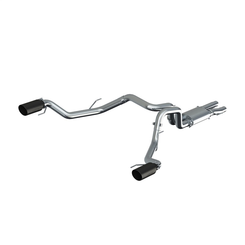 MBRP 17-20 Ford F-150 Raptor 3.5L Ecoboost Dual Rear Exit T409 3in Resonater Back Exhaust System-SR1 Performance