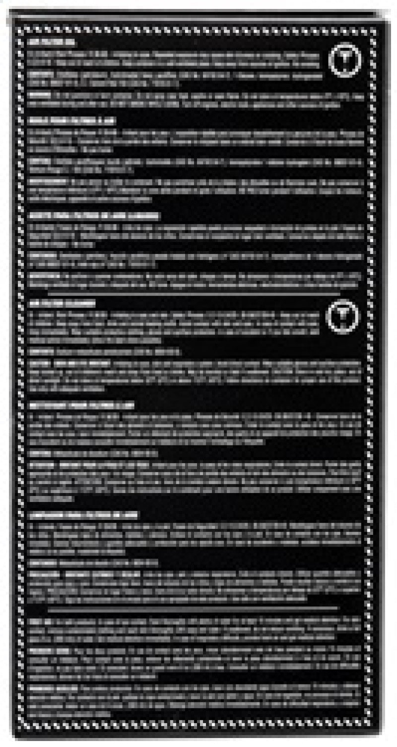 K&N Filter Cleaning Kit-SR1 Performance