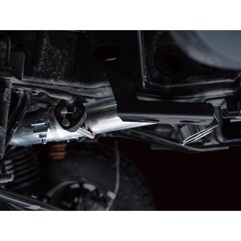 AWE Tuning 22-24 Ford Bronco Raptor 4WD Dual BashGuards Cat-Back SwitchPath Exhaust (No Tips)-SR1 Performance
