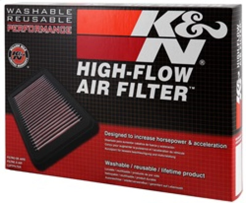 K&N 04-06 Saab 9-3 2.0L/2.3L/2.5L Drop In Air Filter-SR1 Performance