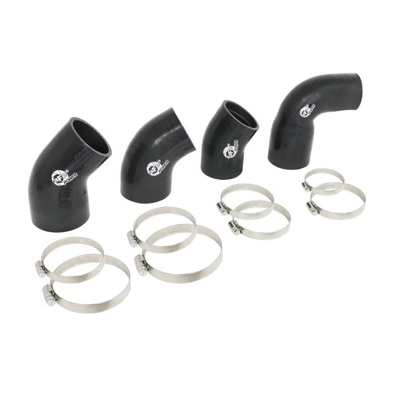 aFe BladeRunner Intercooler Couplings & Clamps Kit and AFE Tube 15-16 Ford Mustang EcoBoost L4-2.3L-SR1 Performance