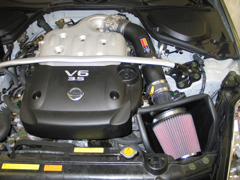 K&N 03-05 Nissan 350z V6-3.5L Performance Intake Kit-SR1 Performance