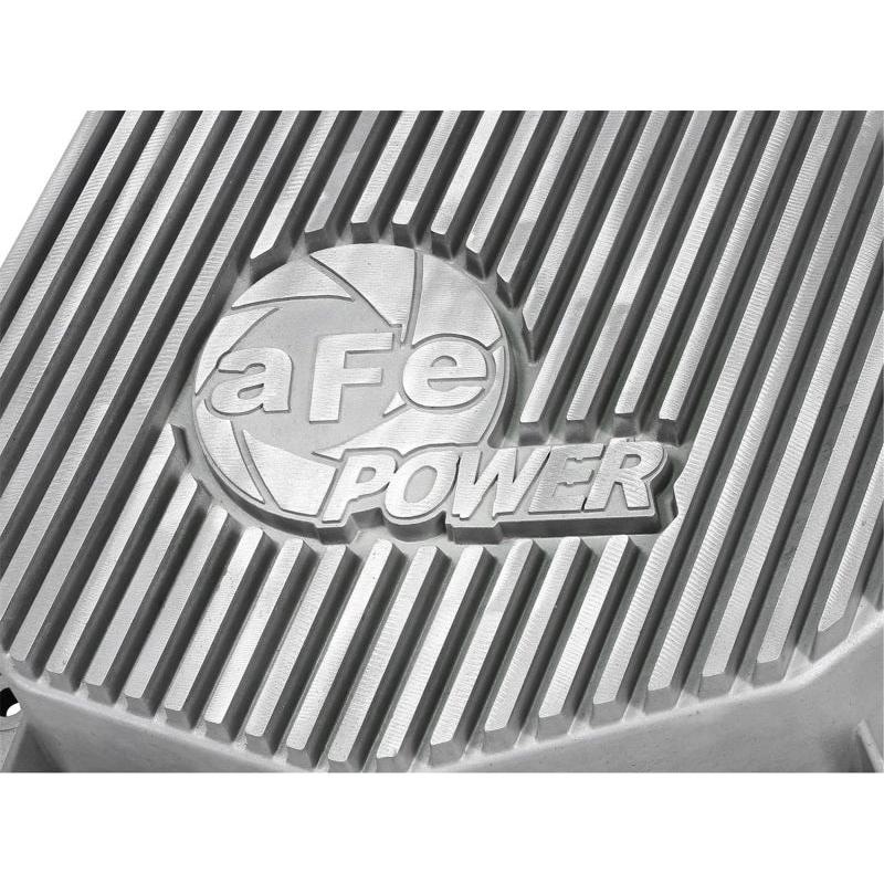 afe Rear Differential Cover (Raw; Street Series); Dodge Diesel Trucks 03-05 L6-5.9L (td)-SR1 Performance