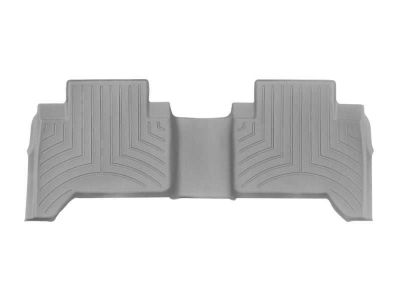 WeatherTech DigitalFit Rear FloorLiner for Toyota Tacoma Double Cab - Gray (Part #468722)