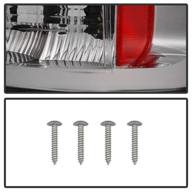 Spyder Dodge Ram 02-06 1500/Ram 2500/3500 03-06 LED Tail Light Chrome ALT-YD-DRAM02-LED-C-SR1 Performance
