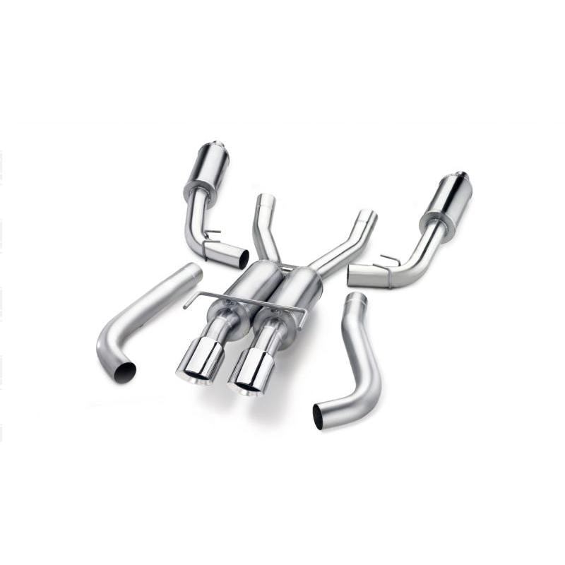 Corsa 1996-2002 Dodge Viper GTS 8.0L V10 Polished Sport Cat-Back Exhaust w/3in Inlet-SR1 Performance