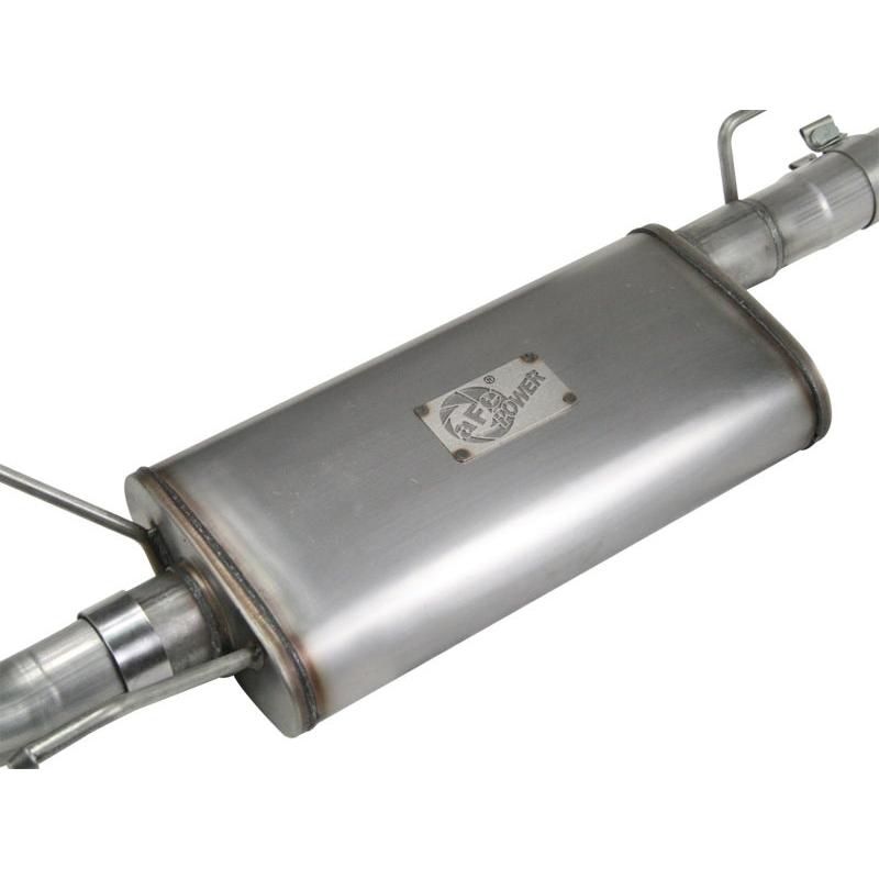 aFe MACH Force XP 2.5in Cat-Back SS Exhaust Syst w/Polished Tip Toyota Tacoma 13-14 4.0L-SR1 Performance