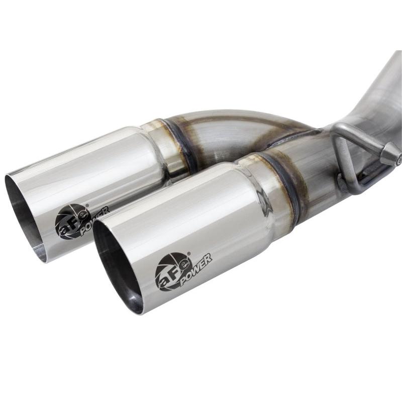aFe MACH Force-XP 3in 409 SS Cat-Back Exhaust w/ Polished Tip 17-19 GM Colorado/Canyon V6-3.6L-SR1 Performance