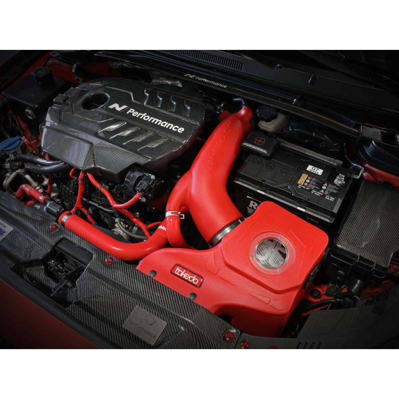 AFE Takeda 19-20 Hyundai Veloster N 2.0L (t) Momentum Cold Air Intake System w/Pro DRY S Filter-SR1 Performance