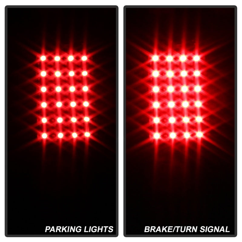 Xtune Dodge Ram 1500 94-01 / Ram 2500/3500 94-02 LED Tail Lights Black ALT-ON-DRAM94-LED-BK-SR1 Performance