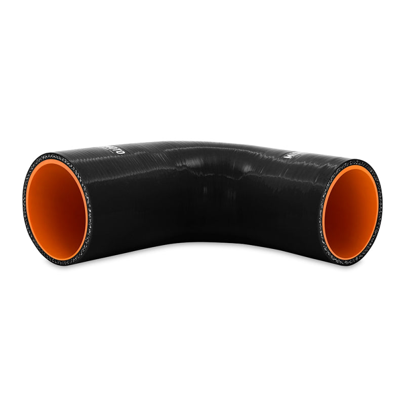 Mishimoto Silicone Reducer Coupler 90 Degree 2.75 Inch to 3 Inch - Black