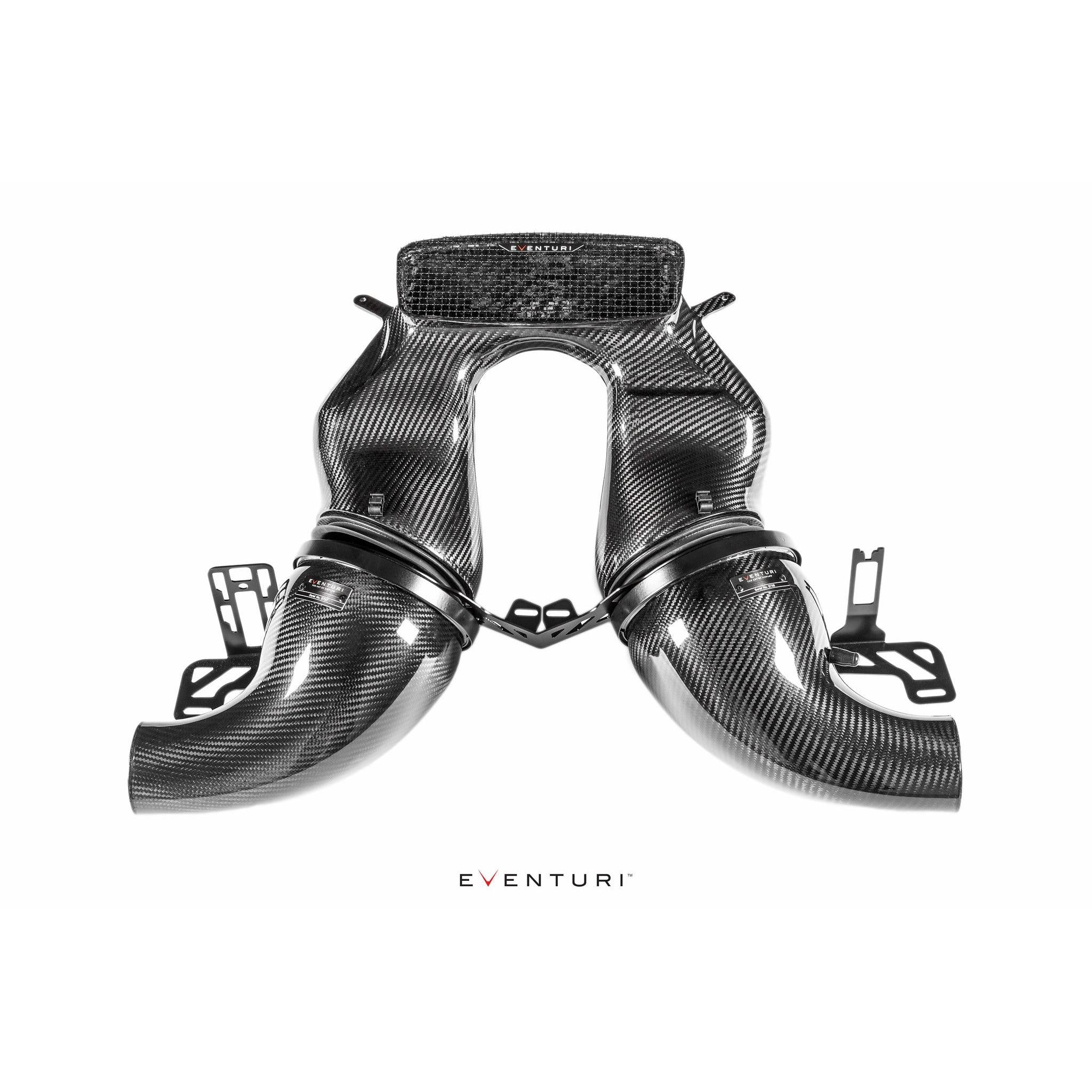 Eventuri Porsche 991 991.2 Turbo / Turbo S Black Carbon Intake System-SR1 Performance