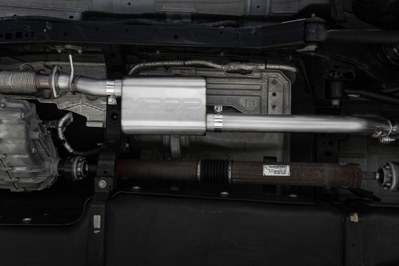 MBRP 21-22 Ford Bronco 2.3/2.7L EcoBoost 2/4-Dr 3in Catback Dual Split Rear Exit BLK AL-SR1 Performance