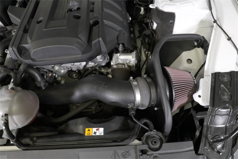 K&N 2018 Ford Mustang L4-2.3L F/I Aircharger Performance Intake-SR1 Performance