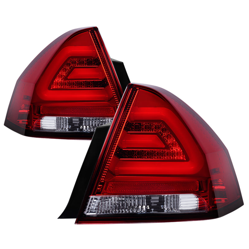 Spyder Chevy Impala 2006-2013 LED Tail Lights Red Clear ALT-YD-CHIP06-LED-RC-SR1 Performance