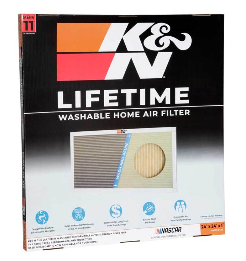 K&N HVAC Filter - 24 x 24 x 1-SR1 Performance