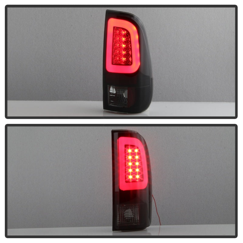 Spyder 97-03 Ford F150 Stylsd. F250 V3 Lght Bar LED Tail Lights - Blk Smk ALT-YD-FF15097V3-LBLED-BSM-SR1 Performance