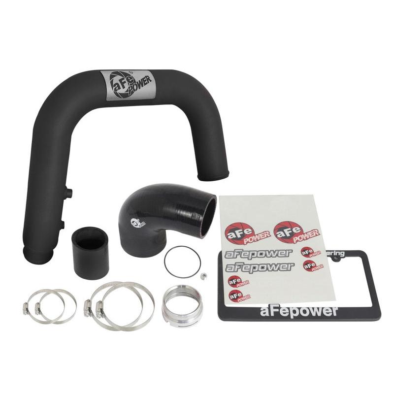 aFe BladeRunner 2.5in Black IC Tube Hot Side w/ Coupling & Clamp Kit 2016 GM Colorado/Canyon 2.8L-SR1 Performance