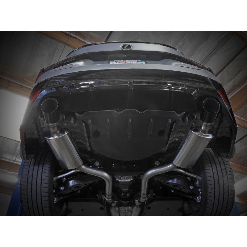 aFe Lexus IS350 14-22 V6-3.5L Takeda Axle-Back Exhaust System- Blue Tip-SR1 Performance