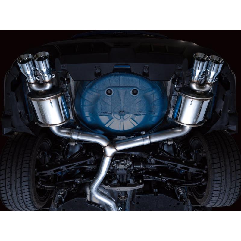 AWE Tuning 2022+ VB Subaru WRX Touring Edition Exhaust - Chrome Silver Tips-SR1 Performance