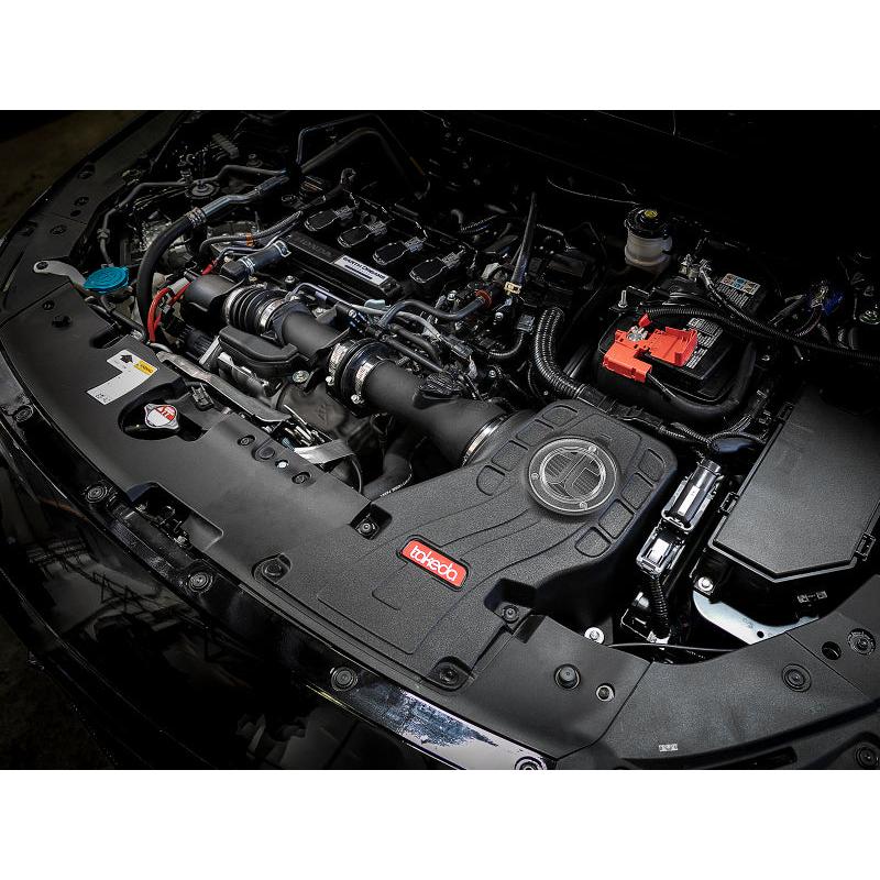 aFe Takeda Momentum Pro Dry S Cold Air Intake System 2018 Honda Accord I4 1.5L (t)-SR1 Performance