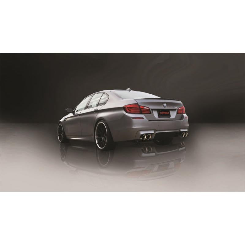 Corsa 2012-2017 BMW M5 F10 Polished Sport Axle-Back Exhaust-SR1 Performance