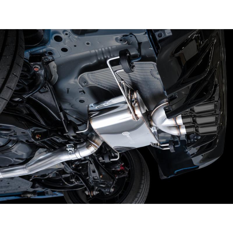 AWE Tuning 2023 Honda Civic Type R FL5 Touring Edition Exhaust w/ Triple Diamond Black Tips-SR1 Performance
